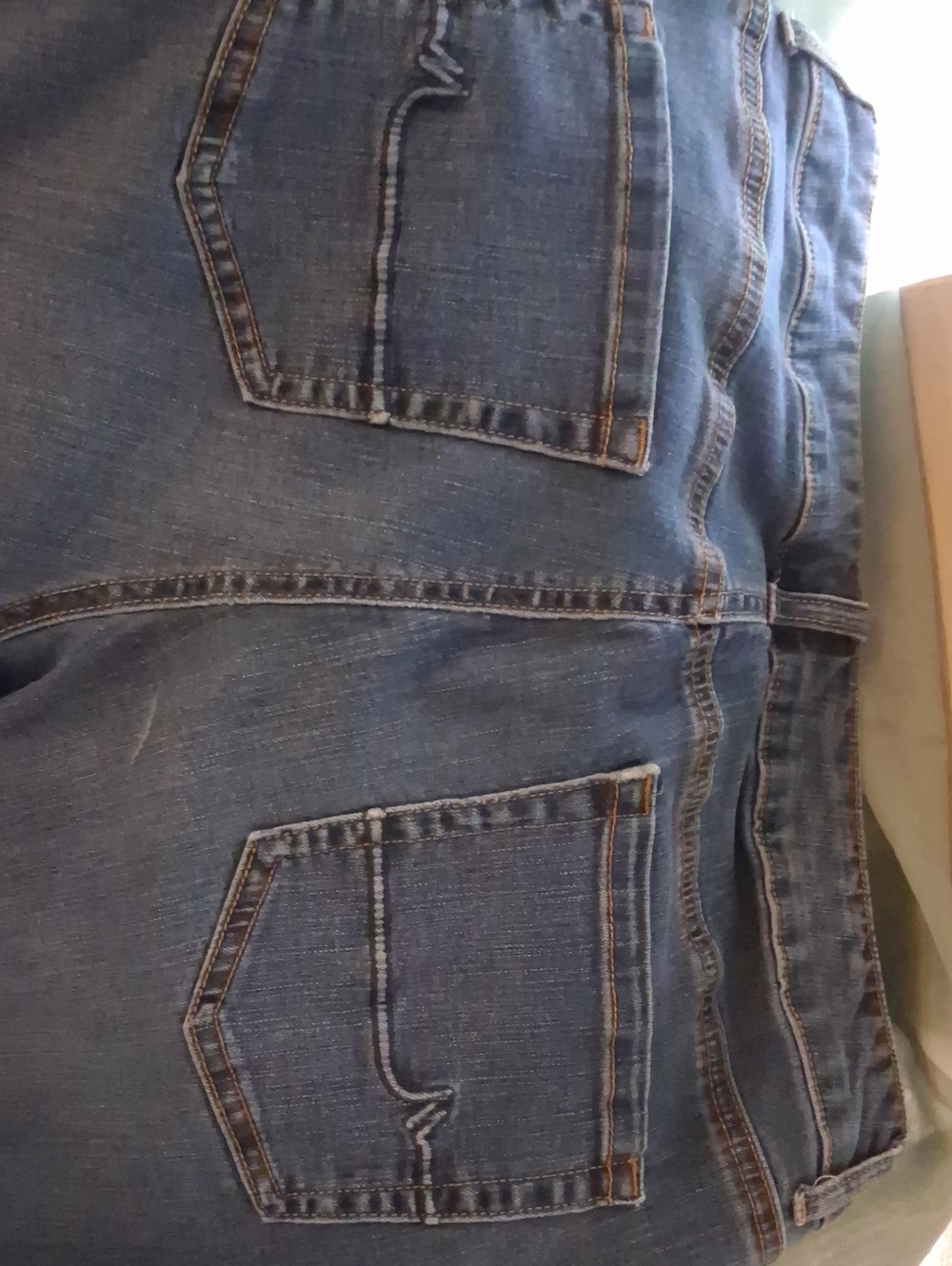 women's m by Maurices dark Denim Jeans size 16 long